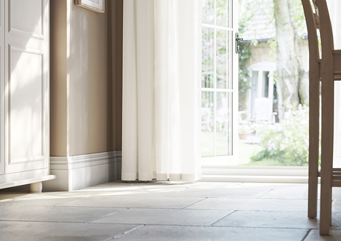 Pavia Voile, Cream Breeze - Made to Measure Curtains - Image 5